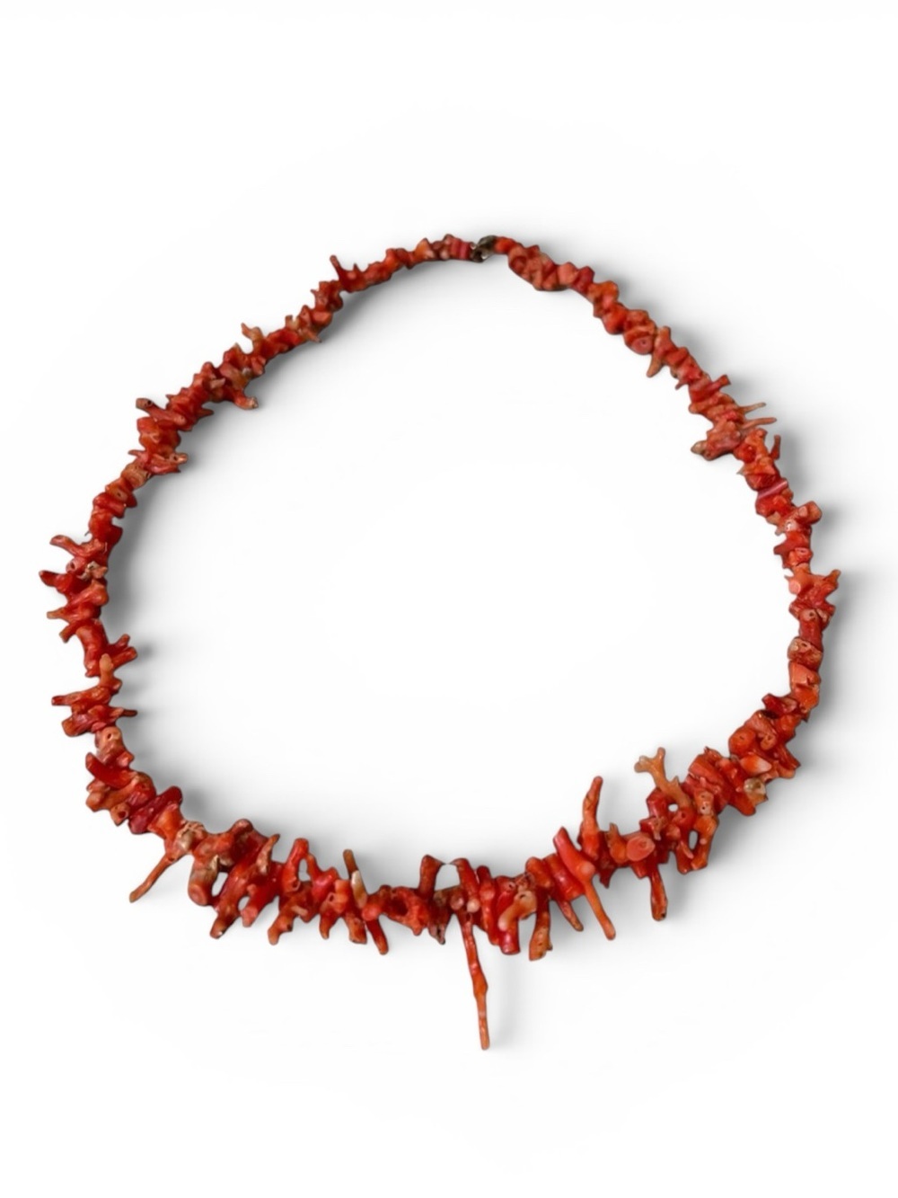 Vintage Branch Coral Necklace